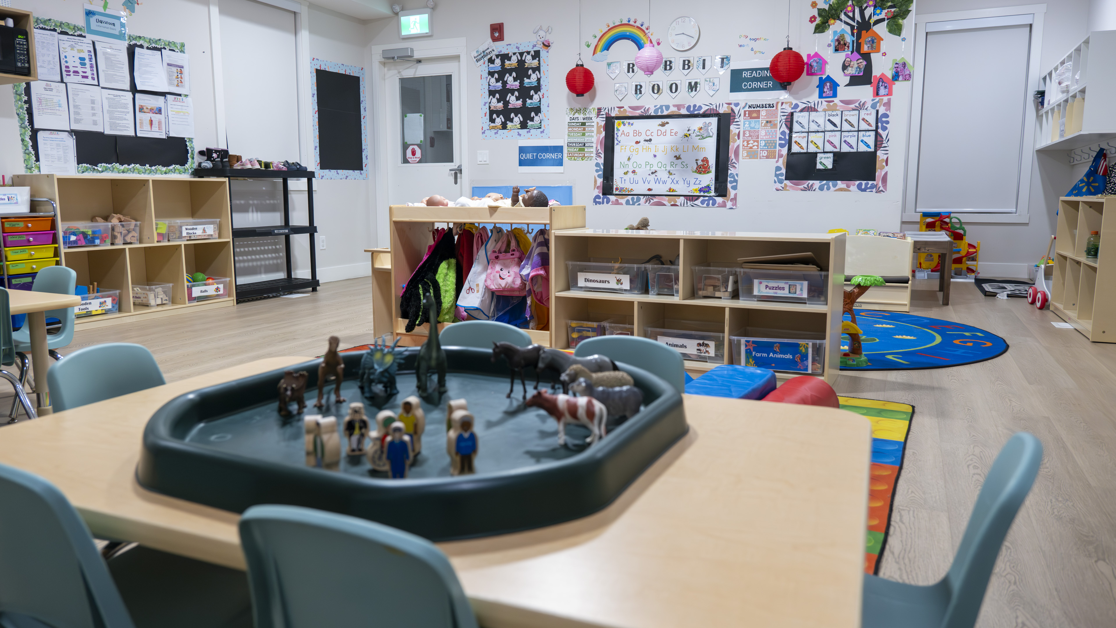 Play area at Rising Pillars