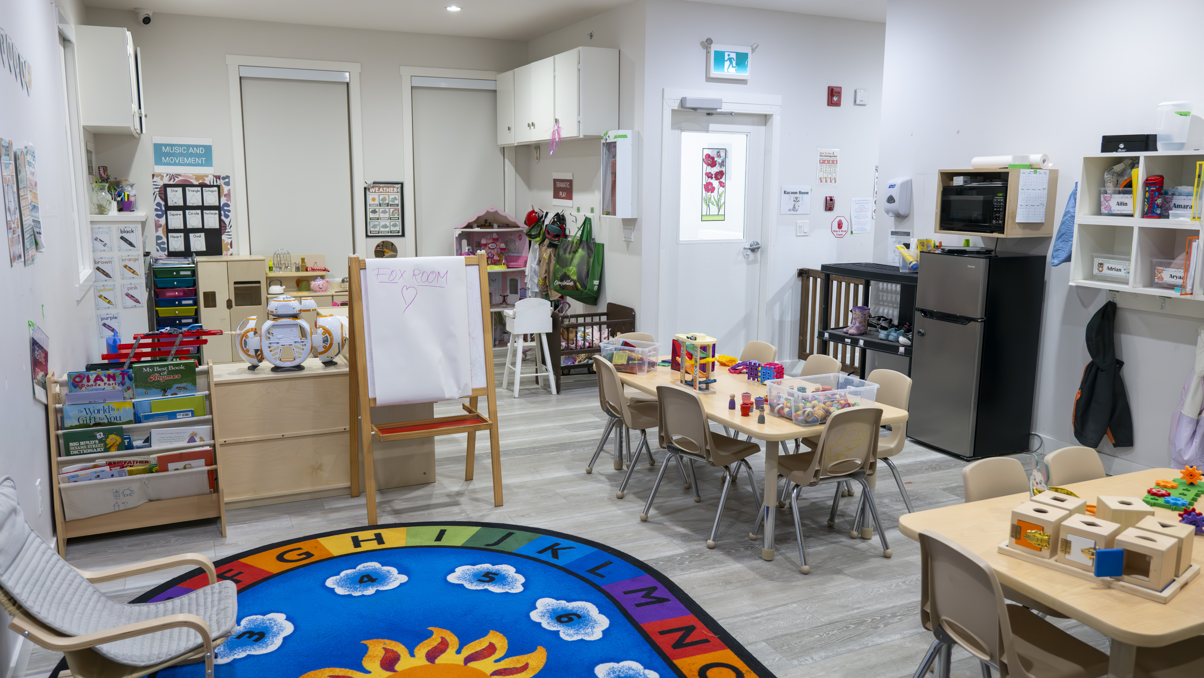 Learning classroom at Rising Pillars